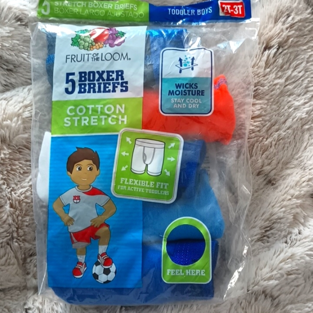 5-Pack toddler boxer briefs